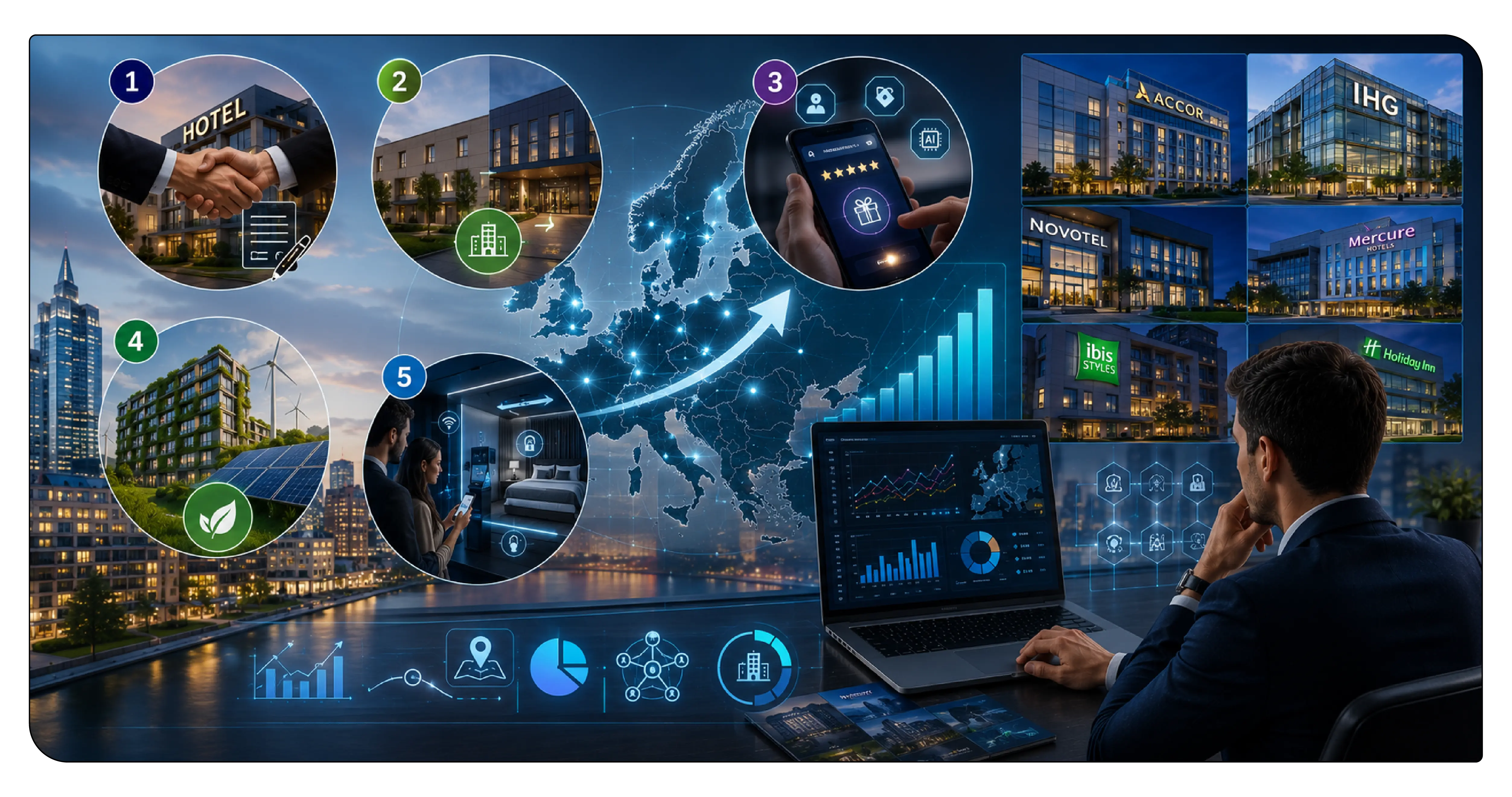 Growth Strategies of European Hotel Leaders